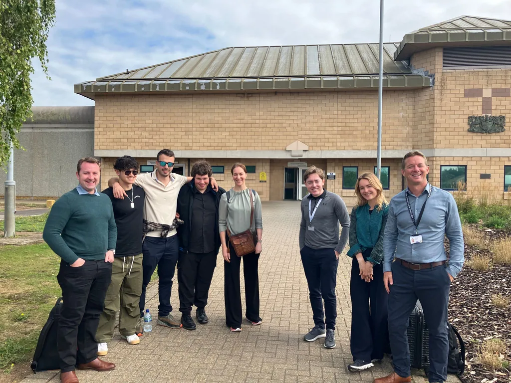 Justice AI Unit team on the ground at HMP Elmley
